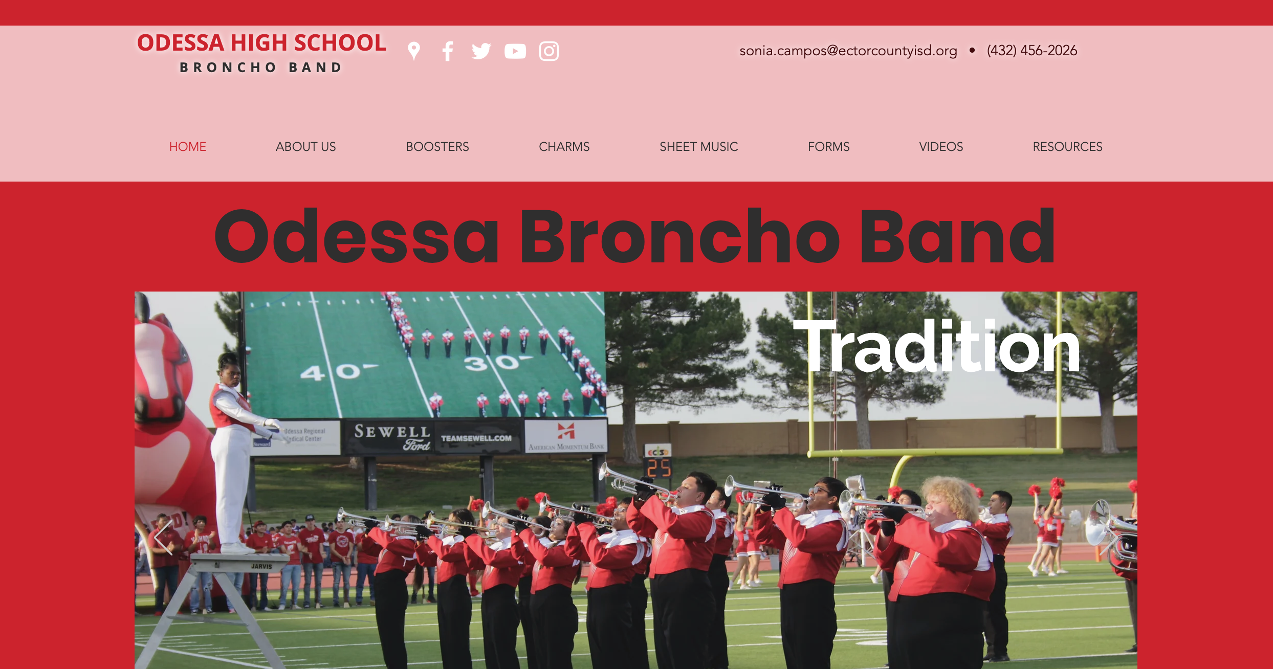 OHS Band Screenshot